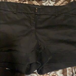 Black mossimo nwot shorts size 6.